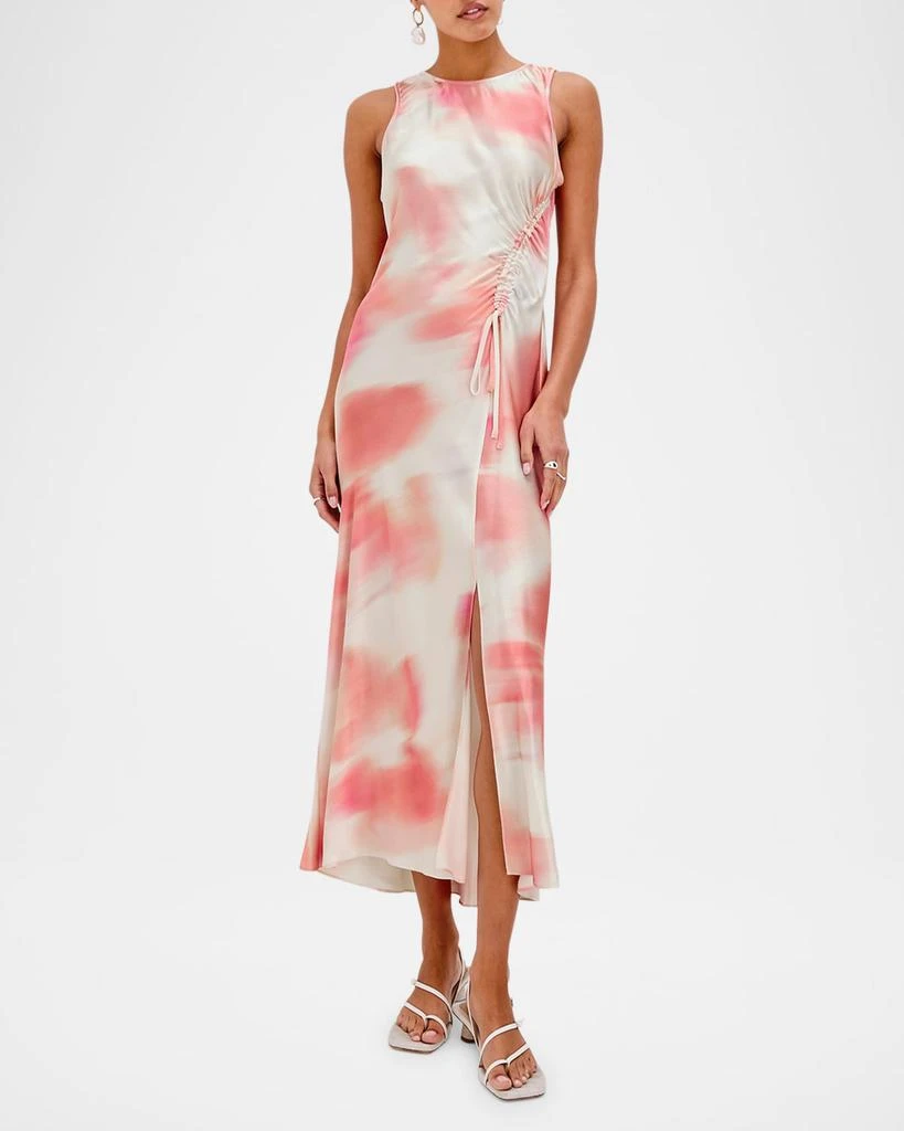 Rails Gabriella Satin Midi Dress 2