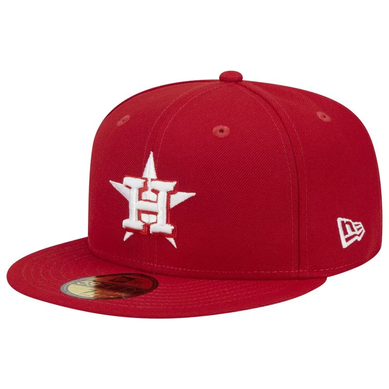 New Era New Era Astros 5950 Evergreen Side Patch Fitted Hat - Adult 1