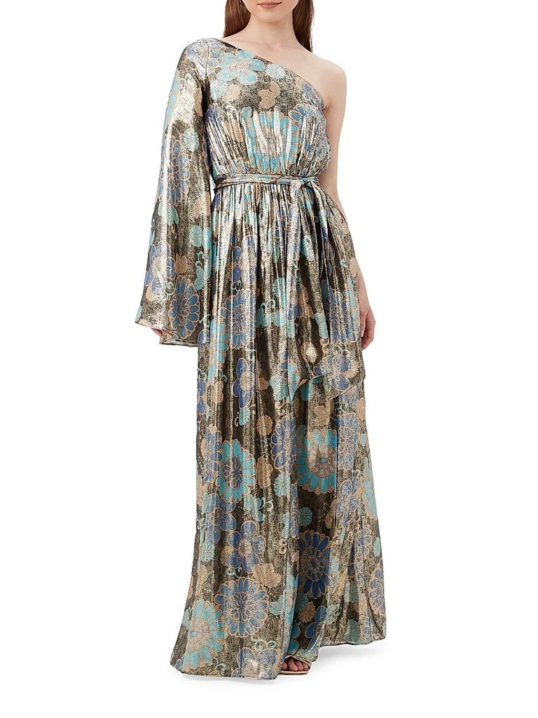 trina turk off the shoulder dress Trina Turk airy georgette off-the-shoulder dress