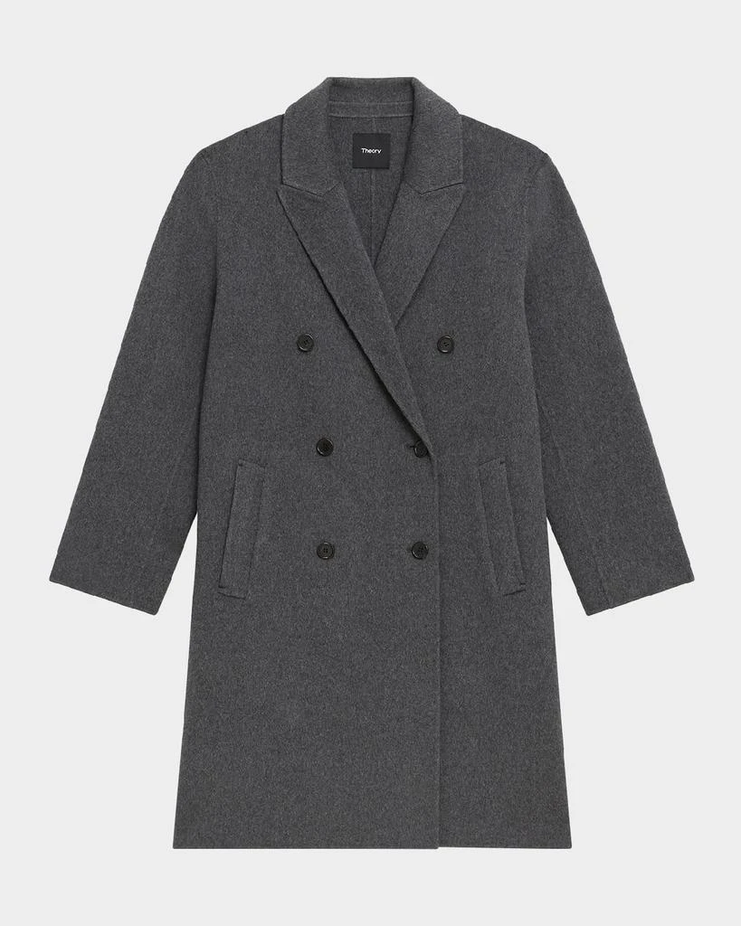 Theory Relaxed Double-Breasted Coat 1