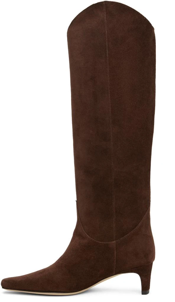 Staud Brown Western Wally Tall Boots 3
