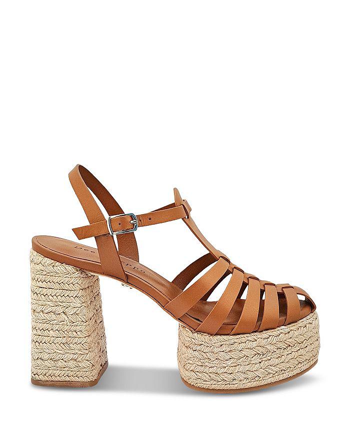 Dee Ocleppo Women's Tulum High Heel Platform Espadrille Fisherman Sandals