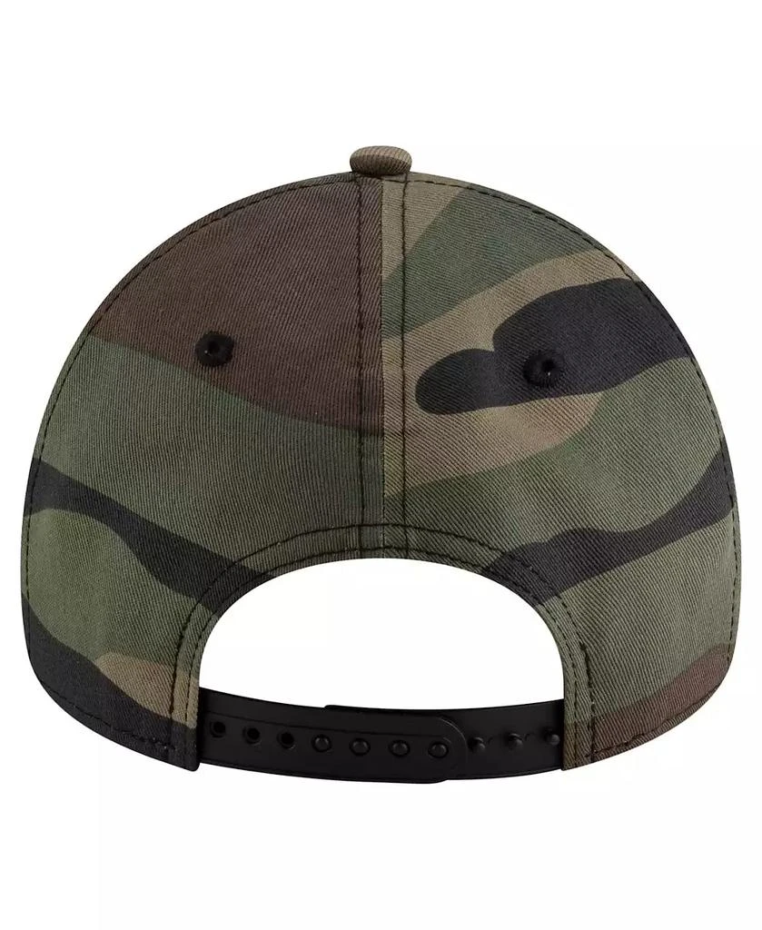 New Era Men's Camo Kansas City Royals Woodland Team Pop 9Forty A-Frame Adjustable Hat 3