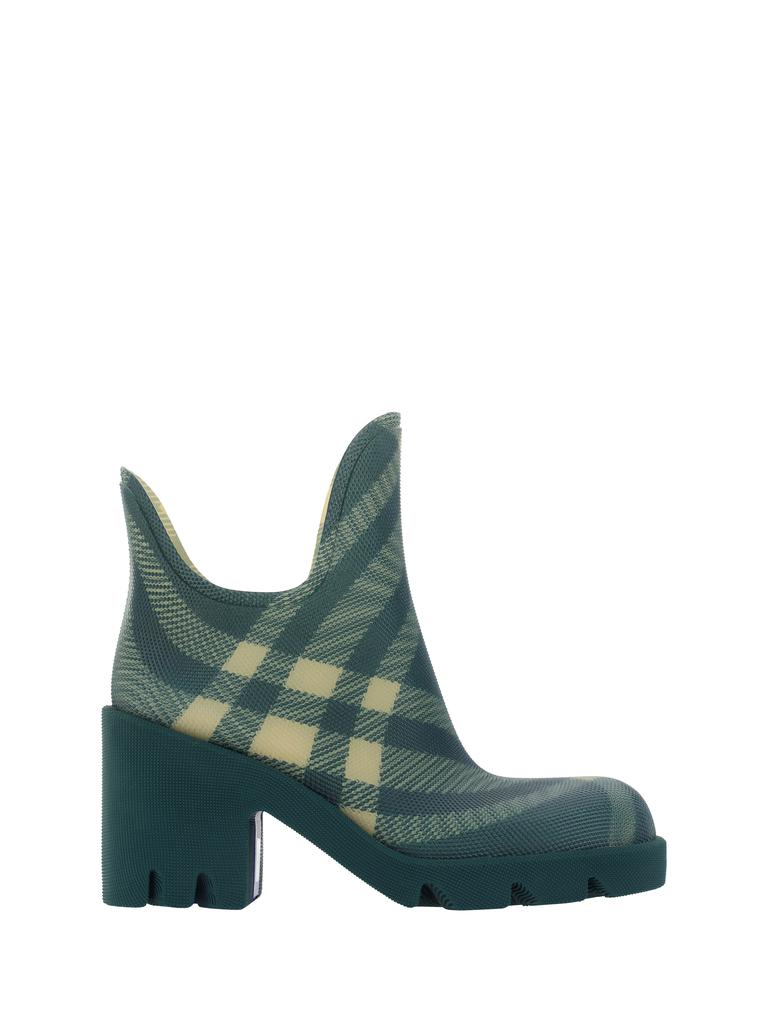 BURBERRY Marsh Heeled Ankle Boots