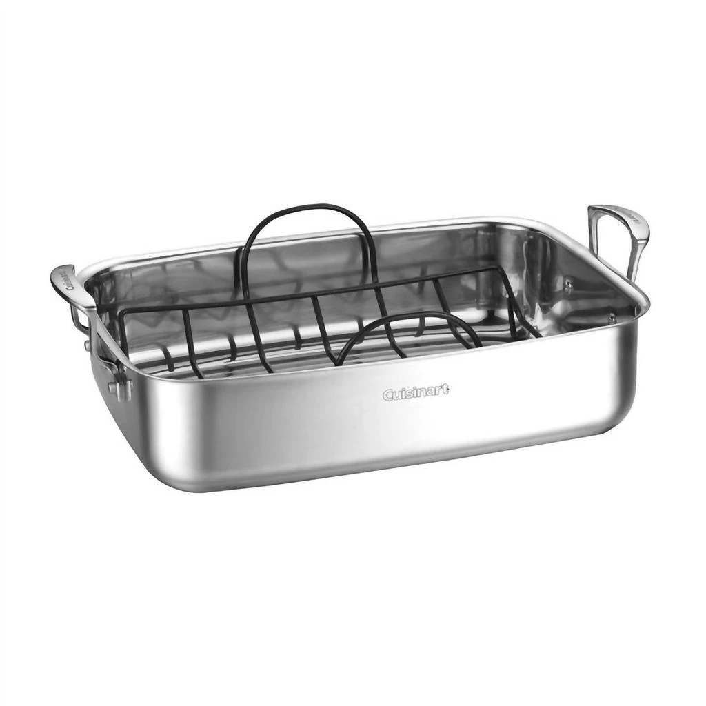 Cuisinart Cuisinart - Stainless Steel Roaster With Non-Stick Rack - 15"