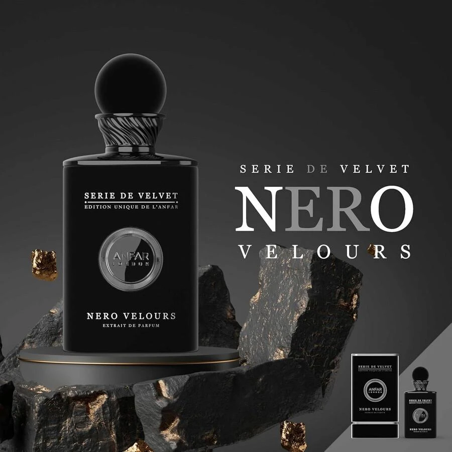 Anfar Men's Nero Velours Extrait de Parfum Spray 3.4 oz Fragrances 6292257643541 3