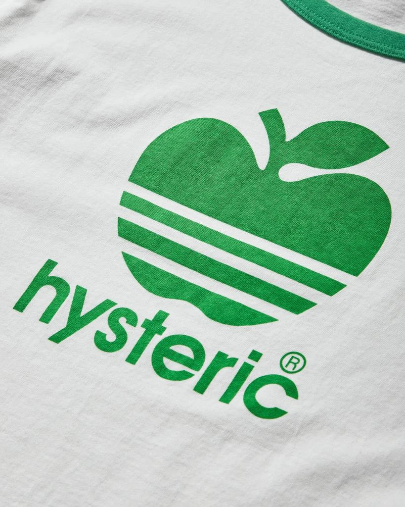 Hysteric Glamour Women's Big Apple T-Shirt White / Green 3