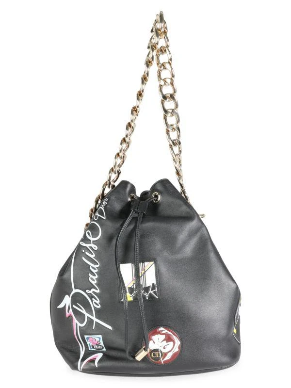 Dior Limited Edition Leather Paradise Bubble Bag 2