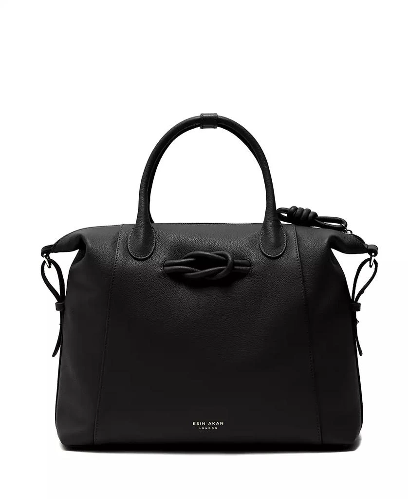Esin Akan Wimbledon Large Leather Backpack Tote 6