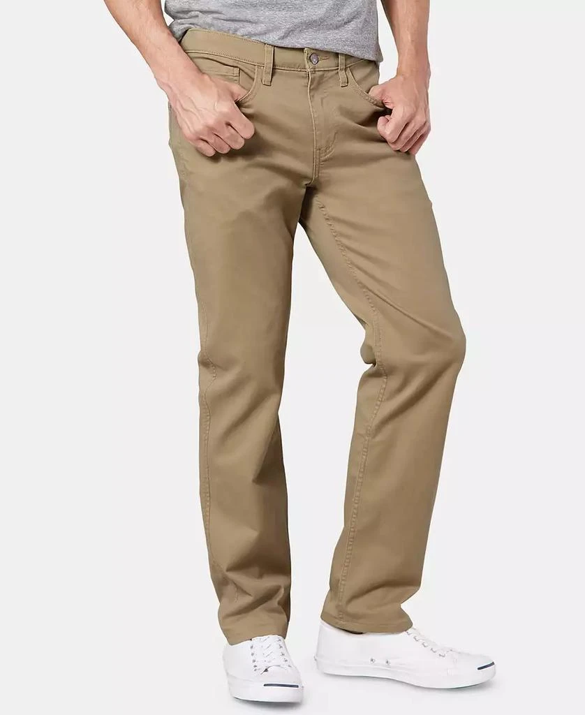 Dockers Men's Jean Cut Straight-Fit All Seasons Tech Khaki Pants 6