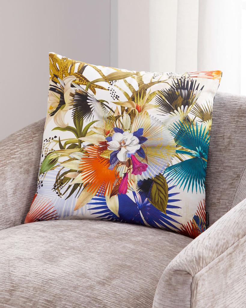 Christian Lacroix Oiseau de Bengale Marais Pillow