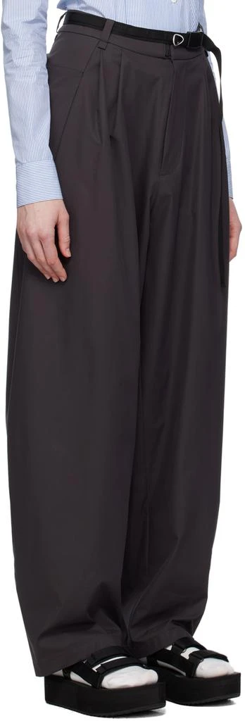 Hyein Seo Gray Belted Trousers 2