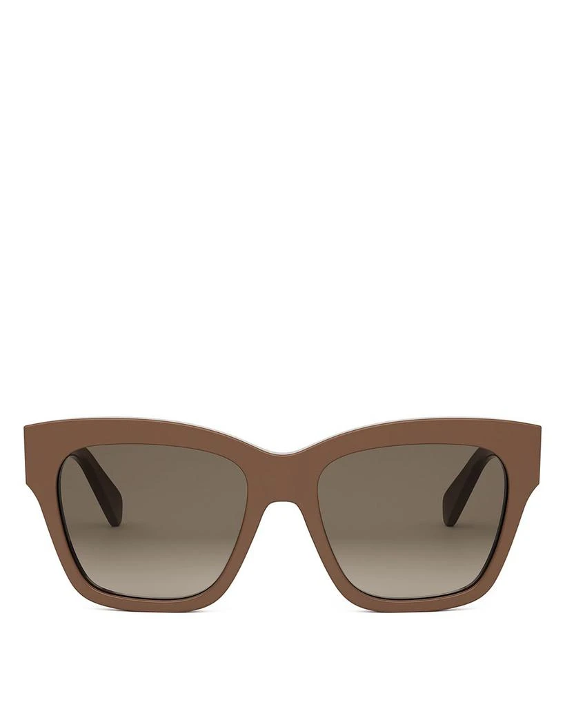Celine Triomphe Geometric Sunglasses, 55mm 3
