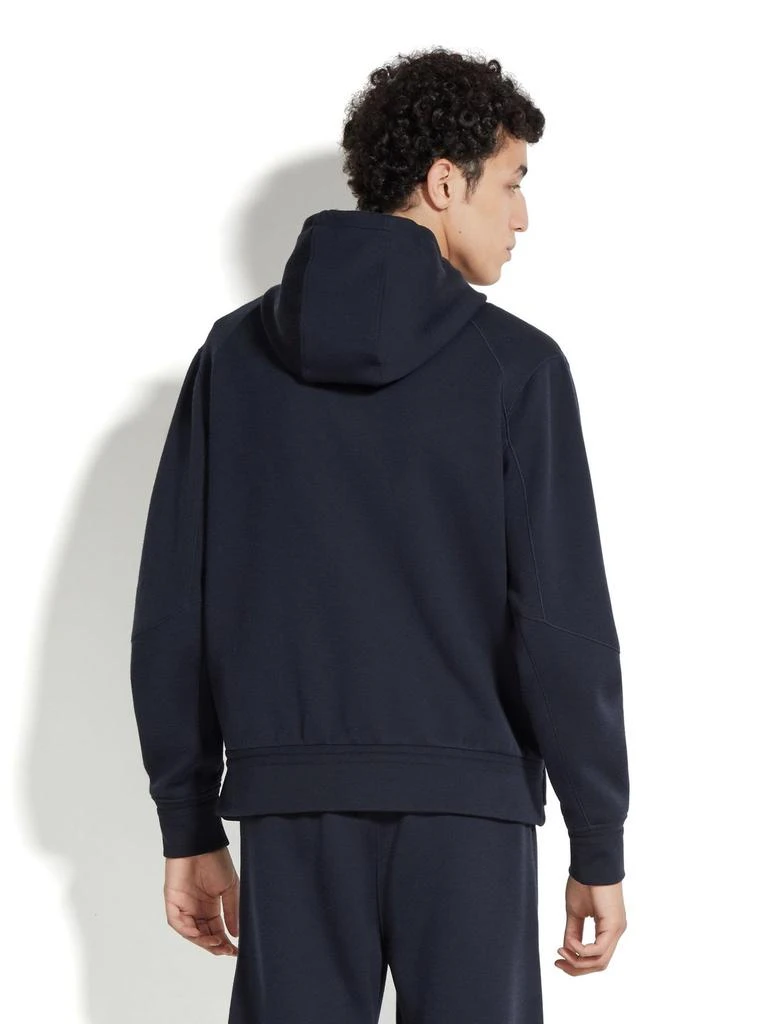 Zegna Zegna Zip-Up Drawstring Hoodie 3