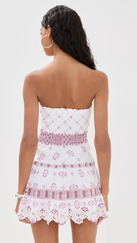 Temptation Positano Olona Embroidered Short Dress 2