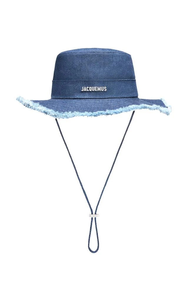 Jacquemus Jacquemus - Le Bob Artichaut Denim Bucket Hat - Medium Wash - EU 58 - Moda Operandi 1