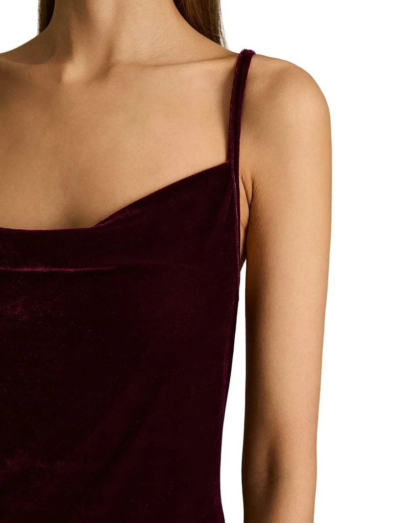 REISS Margot Velvet Slip Dress 4