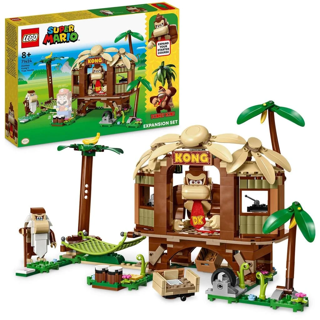 LEGO LEGO Super Mario Donkey Kong's Tree House Expansion Set 71424 1