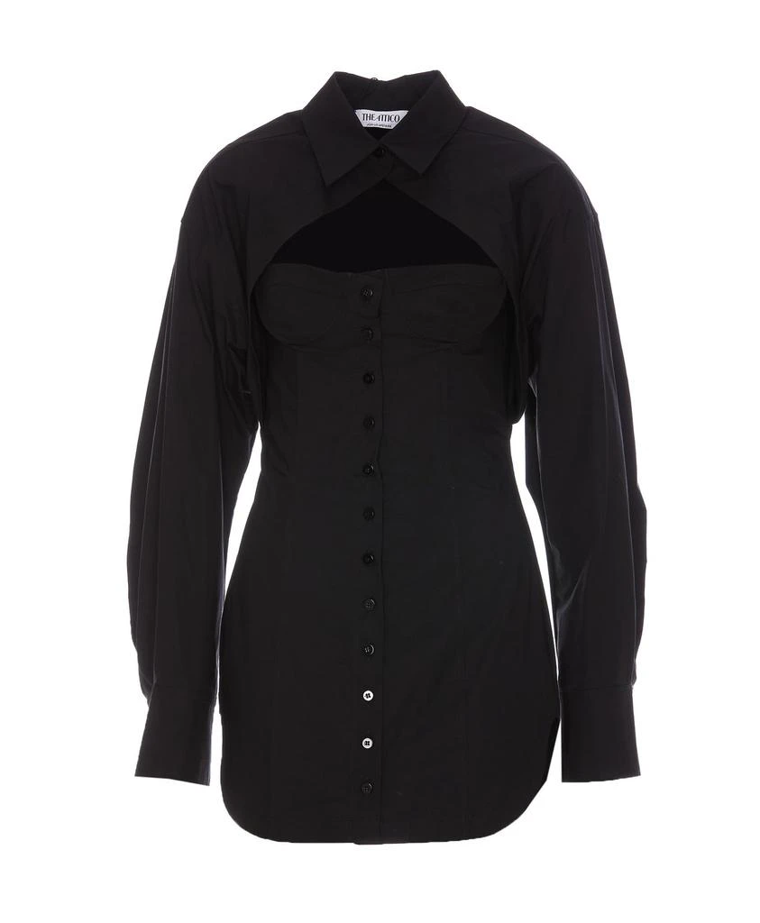 Shop The Attico Cut-Out Buttoned Bustier Shirt Dress on Sale at BeyondStyle   Get 66% Off The Attico Cut-Out Buttoned Bustier Shirt Dress with  Limited-Time Flash Deals, Exclusive Discounts, and Special Offers.