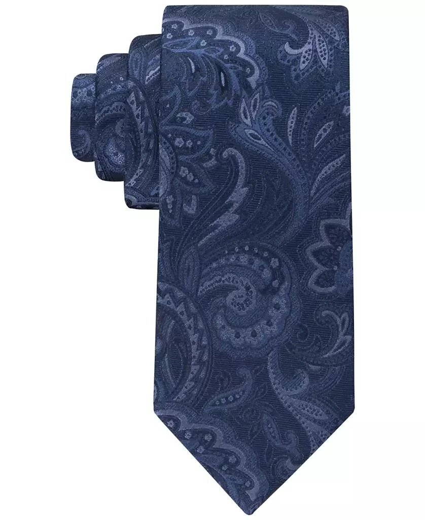 Tommy Hilfiger Men's Tonal Paisley Tie 1