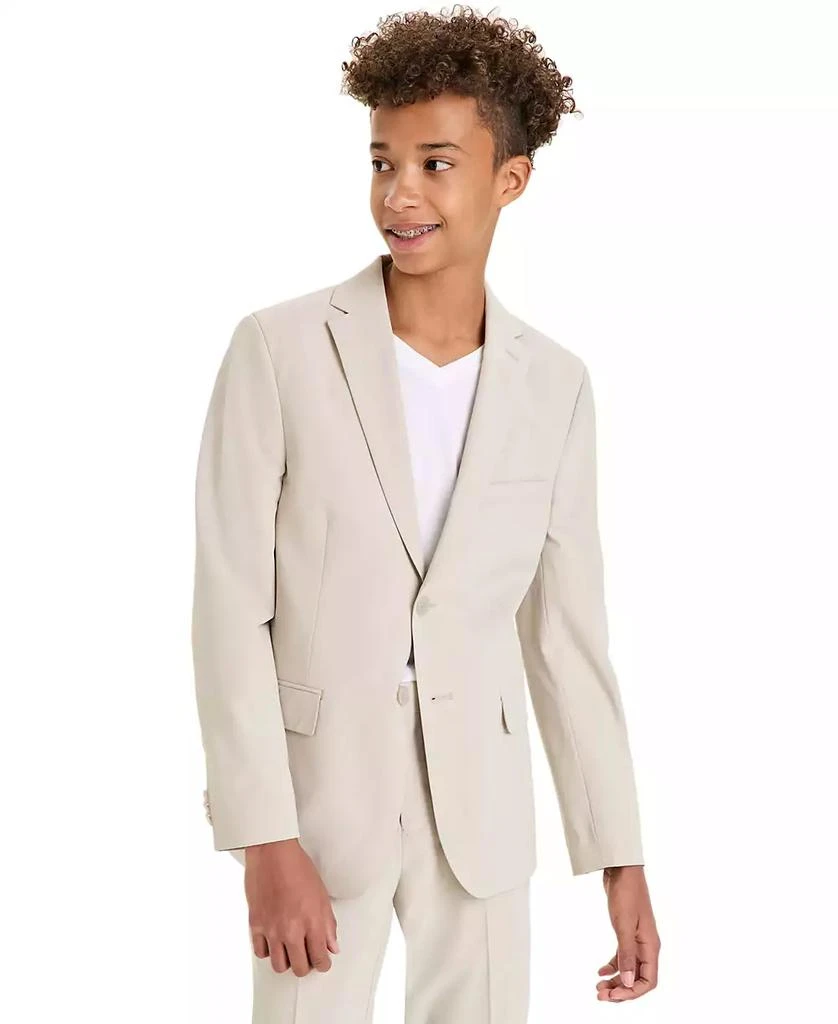 Kenneth Cole Big Boys Slim-Fit Tech Stretch 2 piece Suit 1