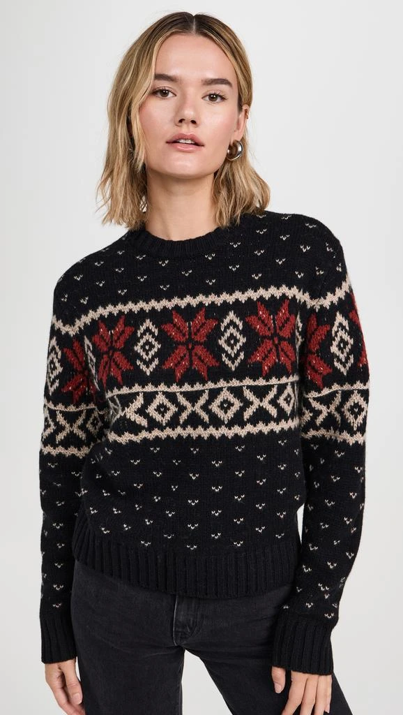 Ralph Lauren Snowflake Long Sleeve Pullover Sweater 6