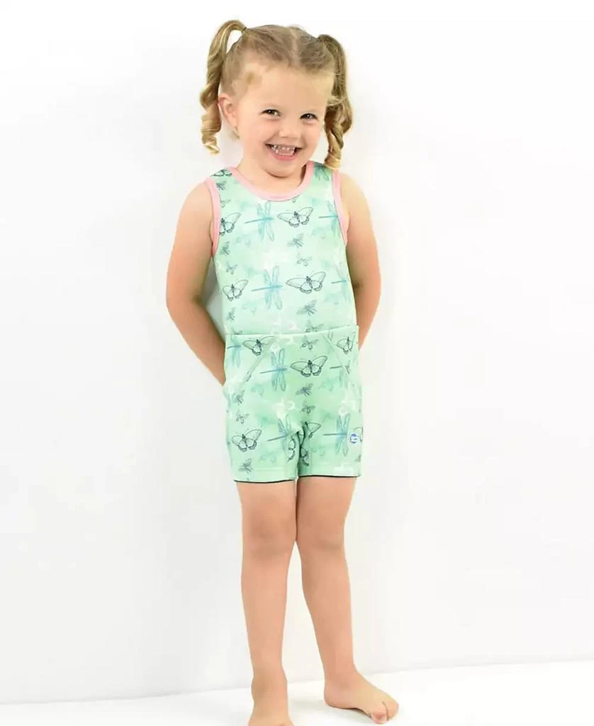 Splash About Little Girl's Jammer Wetsuit with Swim Diaper Dragonfly 3