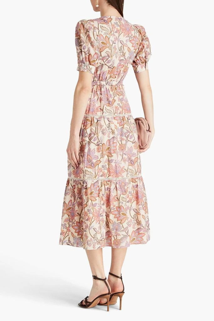 Derek Lam Columbia tiered paisley-print cotton midi dress 3