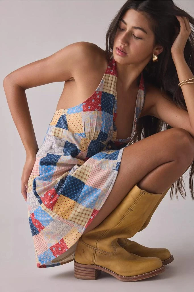 Kimchi Blue Kimchi Blue Charlie Printed Halter Mini Dress 6