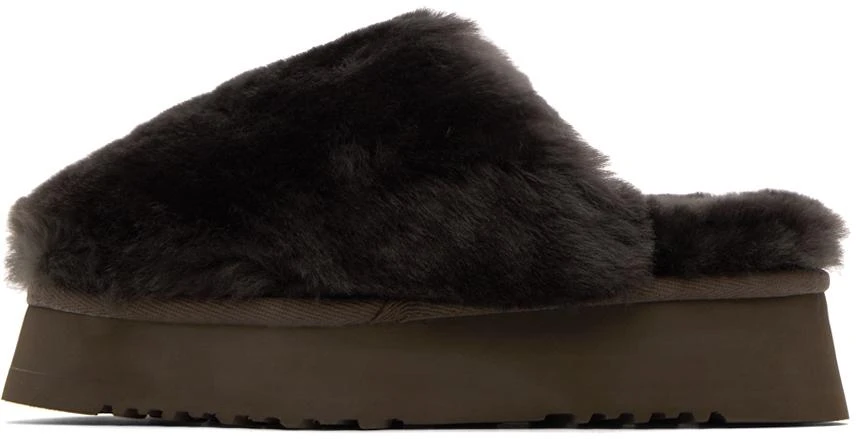 Mou SSENSE Exclusive Brown Slippers 3