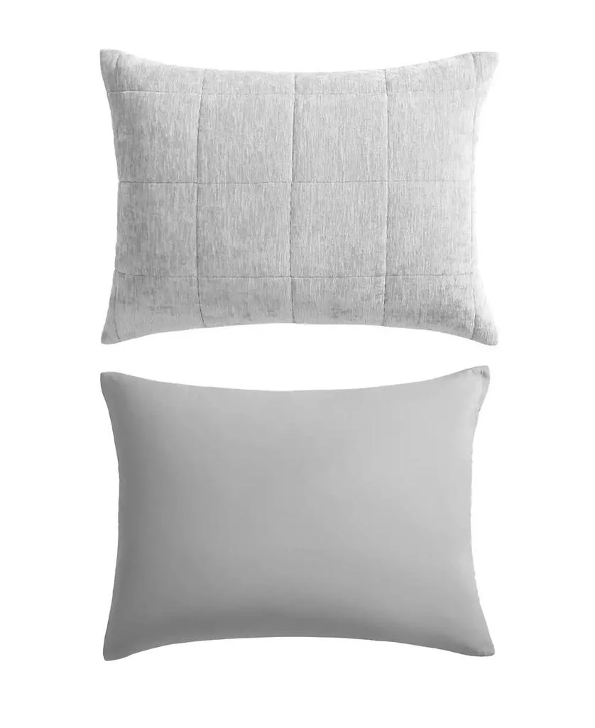 Vera Wang Chenille Box Solid 3-Pc. Quilt Set 8