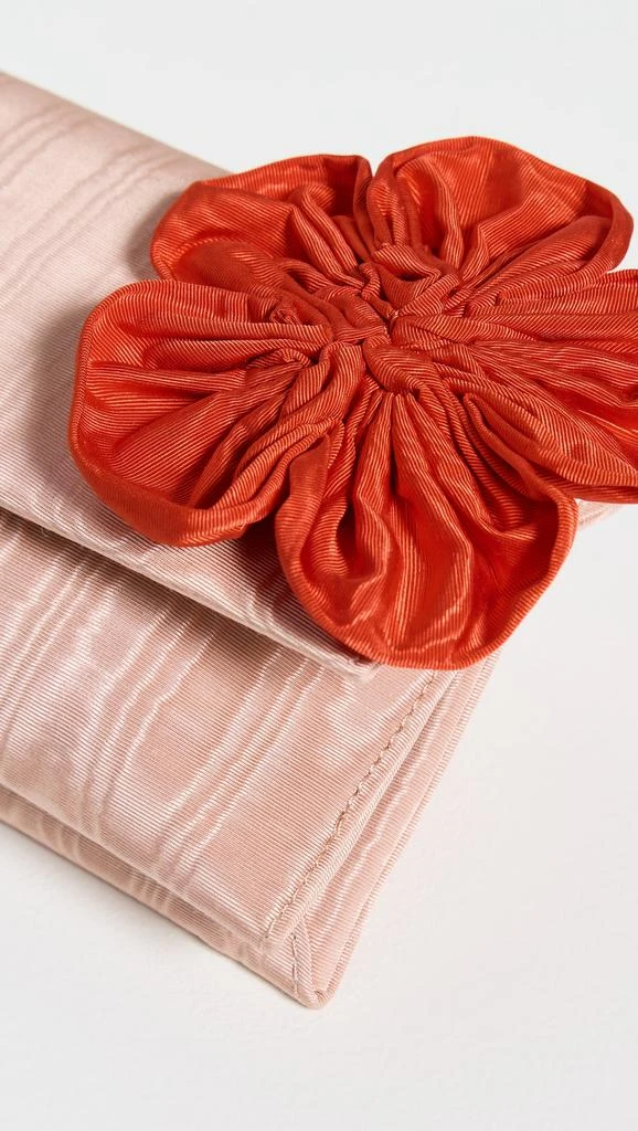 Loeffler Randall Charlee Flap Clutch W/ Flower 4