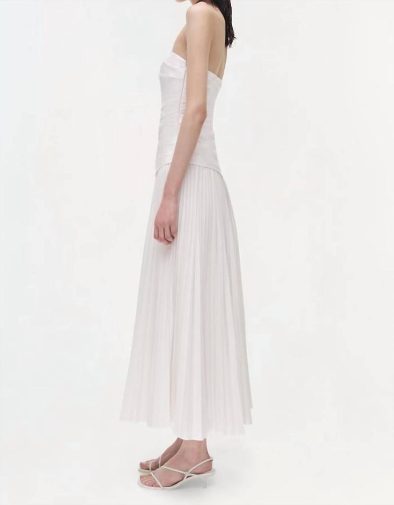 SIMKHAI Simkhai - Arie Strapless Midi Dress