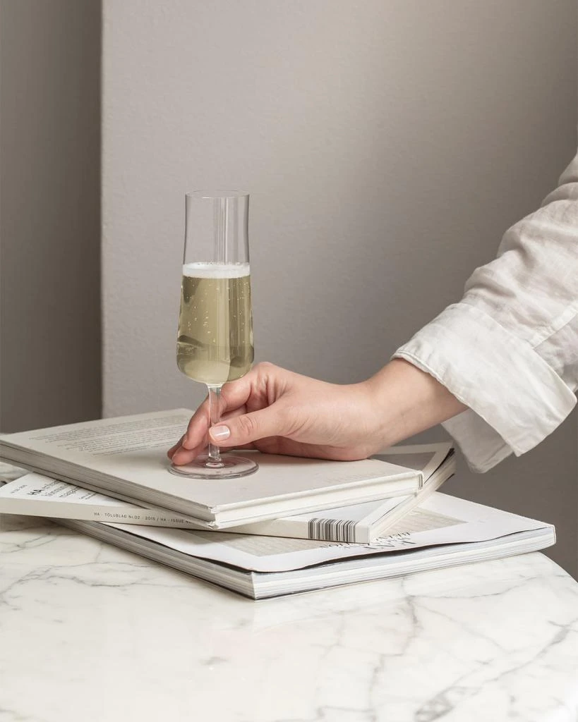 Orrefors Informal Champagne Glasses, Set of 2 2