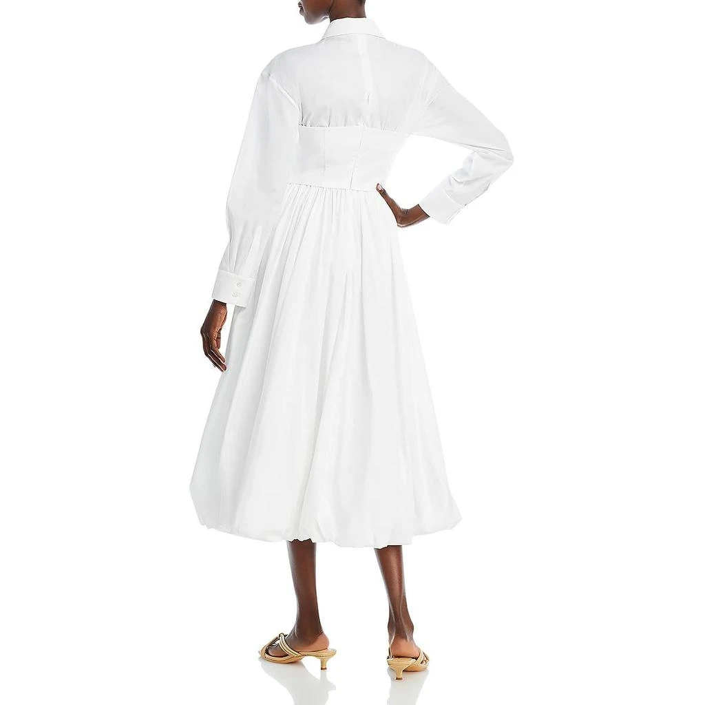 A.W.A.K.E MODE Womens Puff Collar Midi Dress 2