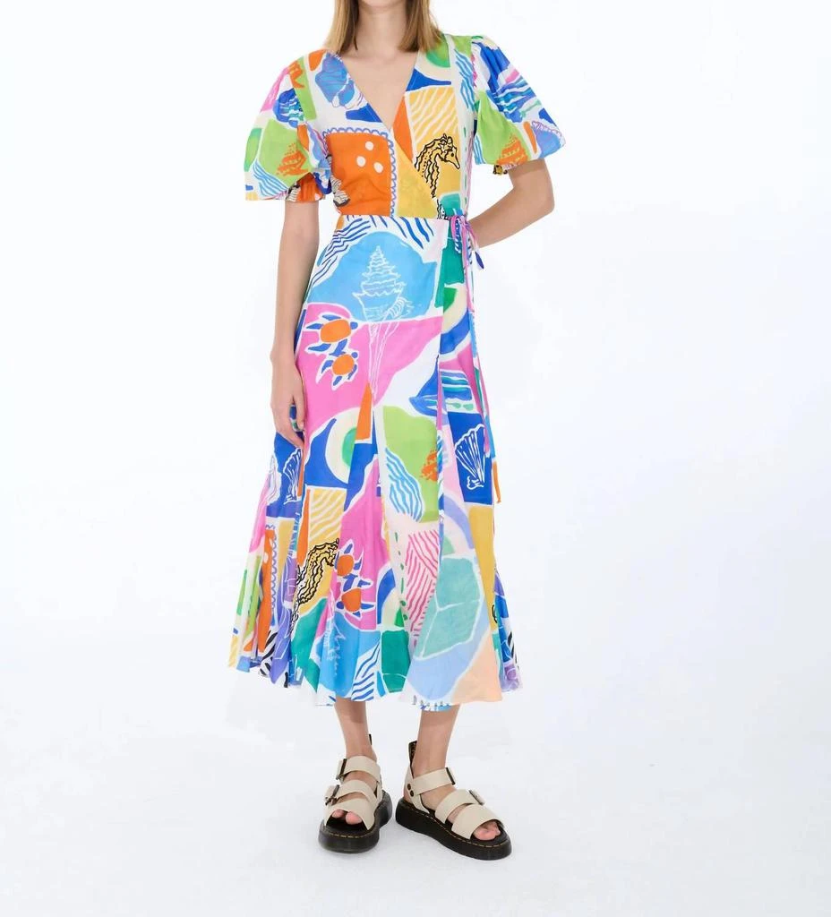 De Loreta Izula Dress In Arpi Print 1
