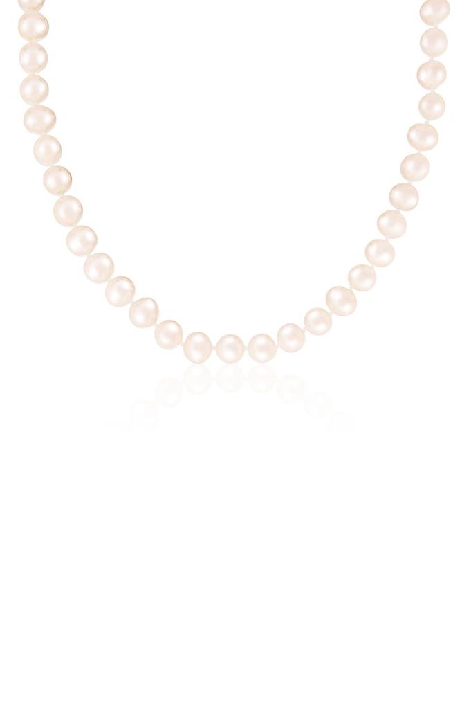 SPLENDID PEARLS 8-9mm Cultured Freshwater Pearl Necklace