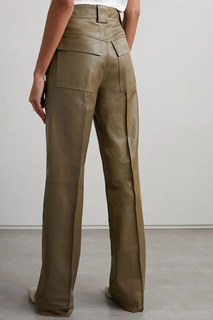 PETAR PETROV Geremy leather wide-leg pants 3