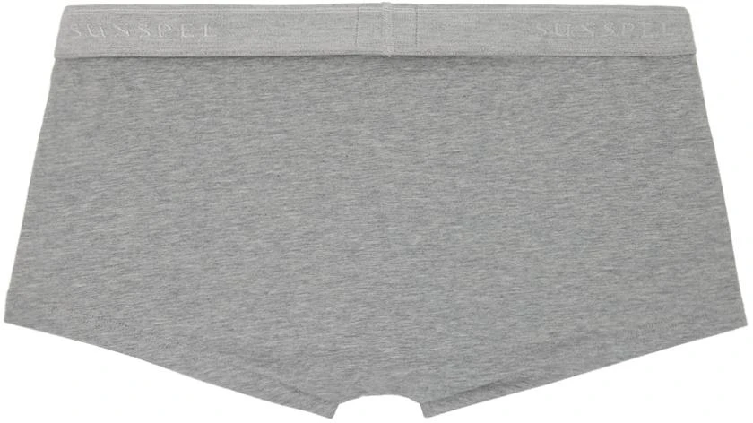 Sunspel Three-Pack Gray Boxers 3