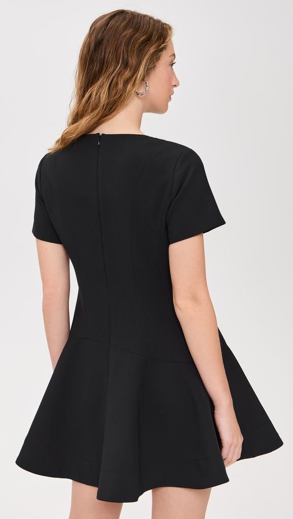 English Factory Flare Mini Dress