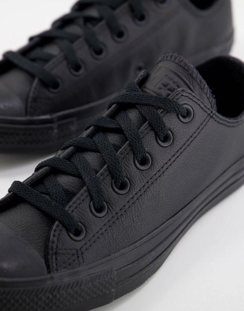 Converse Converse Chuck Taylor All Star Ox trainers in black mono 3