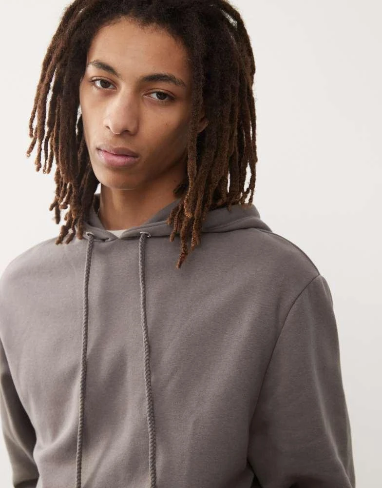 COLLUSION COLLUSION hoodie in charcoal grey 3