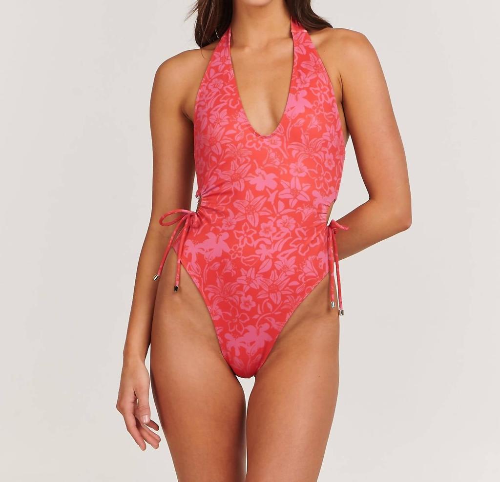 Charlie Holiday Suzy One Piece In Tropical Floral