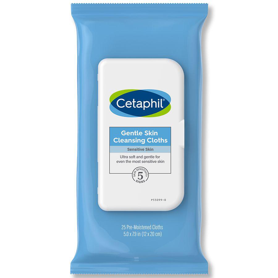 Cetaphil Gentle Skin Cleansing Cloths for Dry, Sensitive Skin