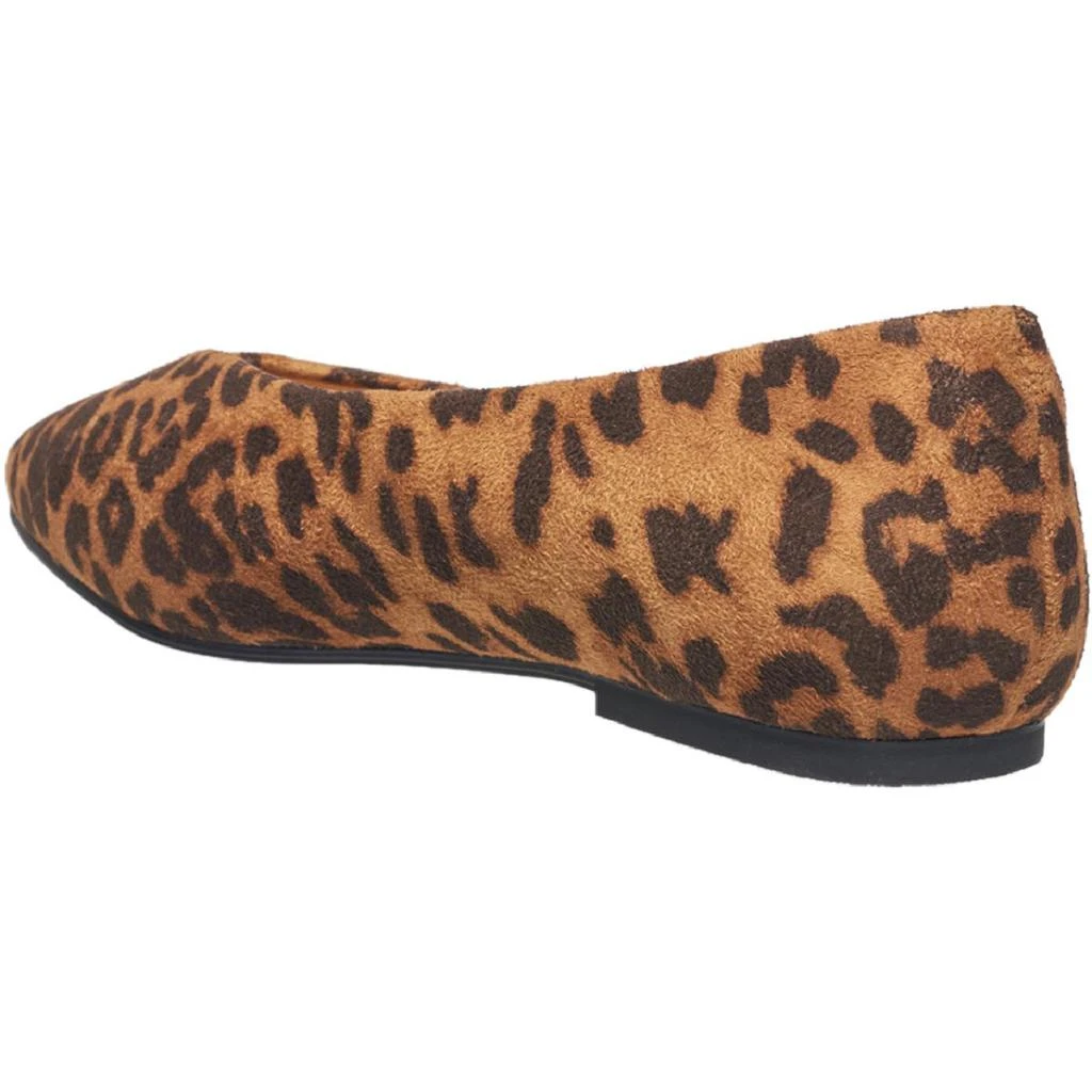French Connection Daisy Womens Faux Suede Slip-On Ballet Flats 2