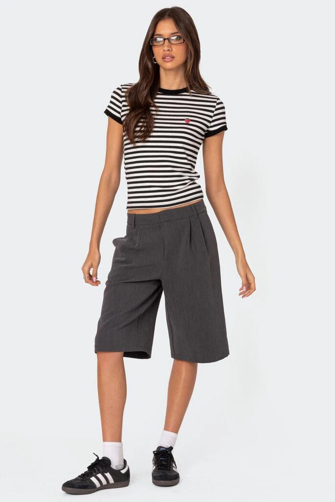 Edikted Strawberry Fields Striped T-Shirt 5