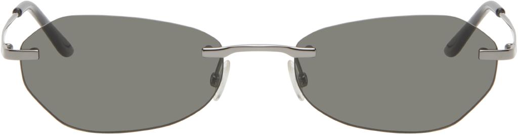 Our Legacy Silver Adorable Sunglasses - Sunglasses - BeyondStyle