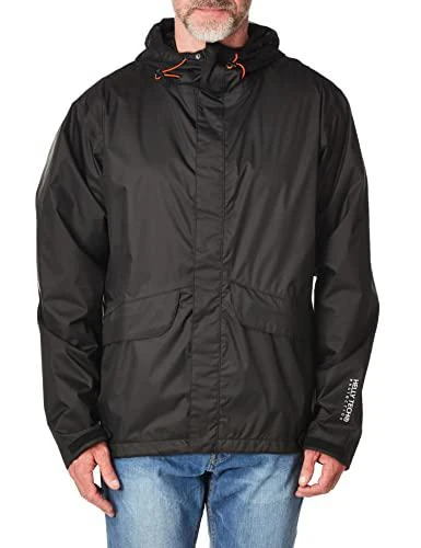 Helly Hansen Helly-Hansen Manchester Waterproof Rain Jackets for Men Featuring Breathable Water- and Windproof Construction, Storm Flap