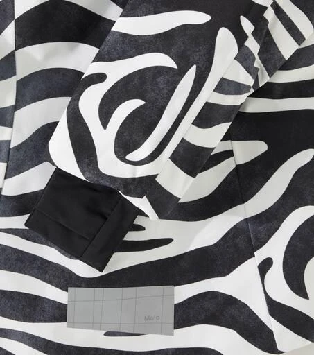 MOLO Pearson zebra-print ski jacket 2