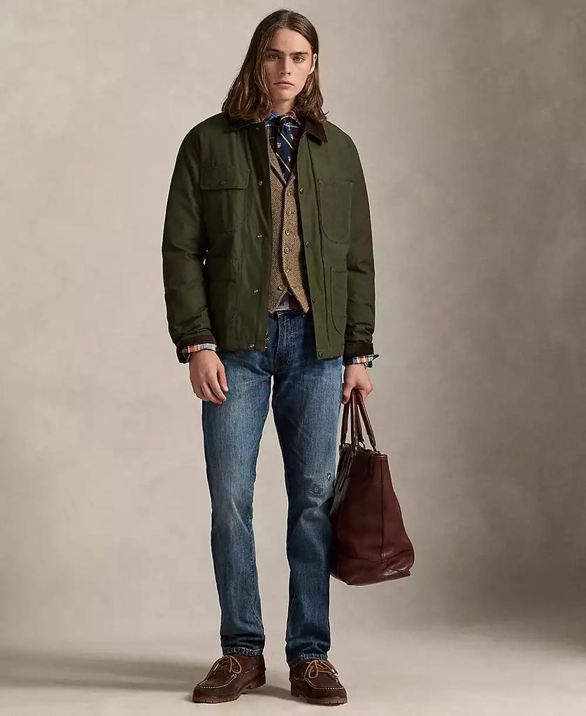 Ralph Lauren Men's Varick Slim Straight Distressed Jeans